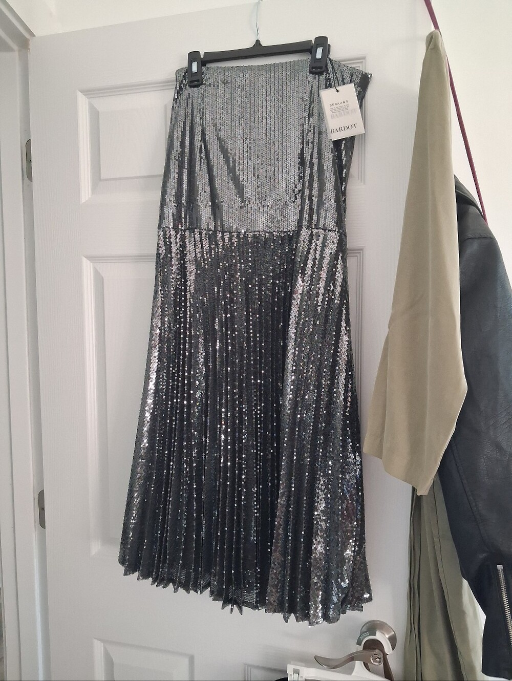 Bardot Sequin Skirt